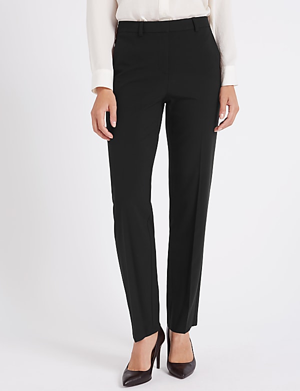 Straight Leg Trousers