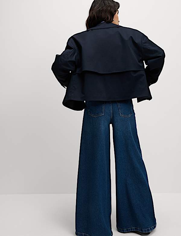 Cotton Rich Short Trench Coat - NZ