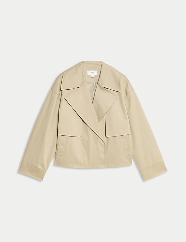 Cotton Rich Short Trench Coat - NZ