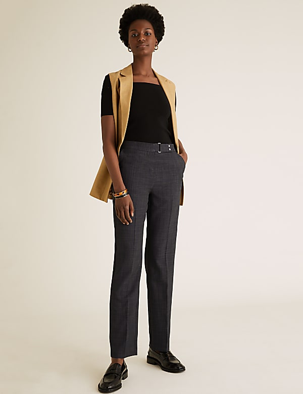 Straight Leg Trousers