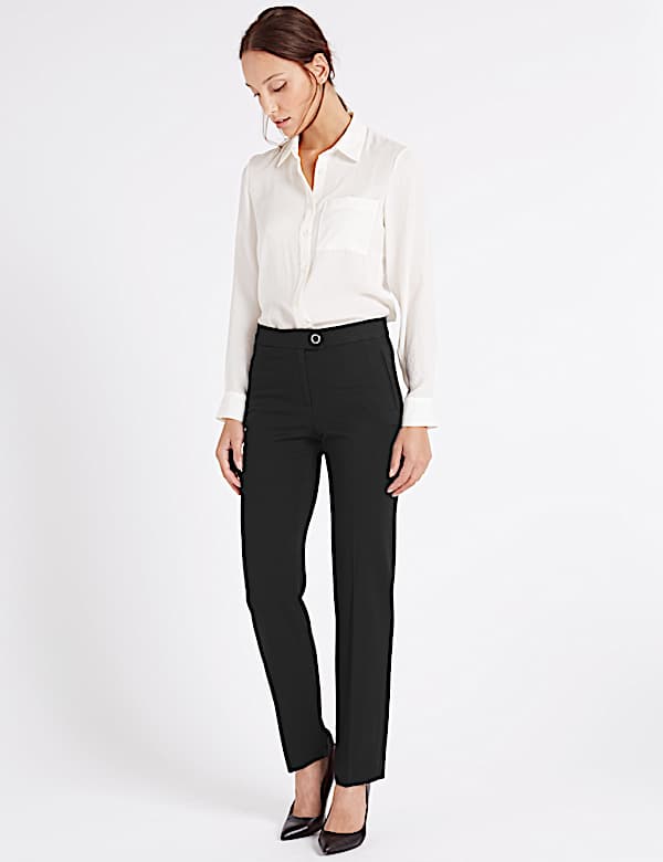 Straight Leg Trousers