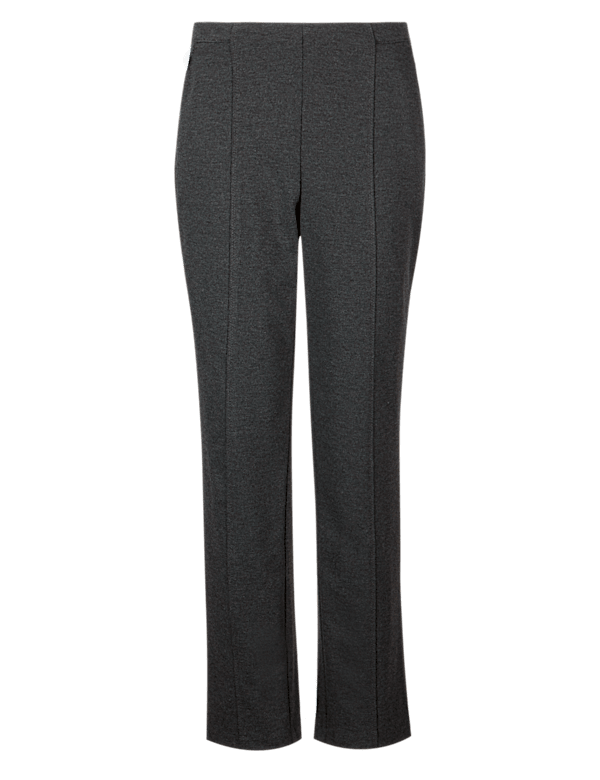 Ponte Straight Leg Trousers