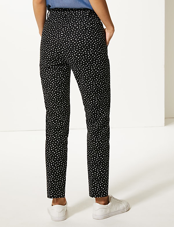 Mia Slim Spotted 7/8th Trousers