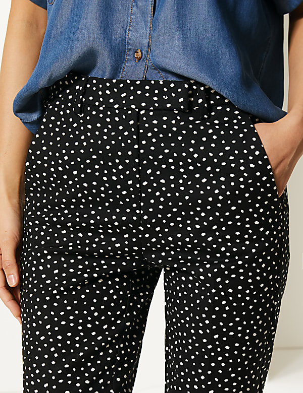Mia Slim Spotted 7/8th Trousers