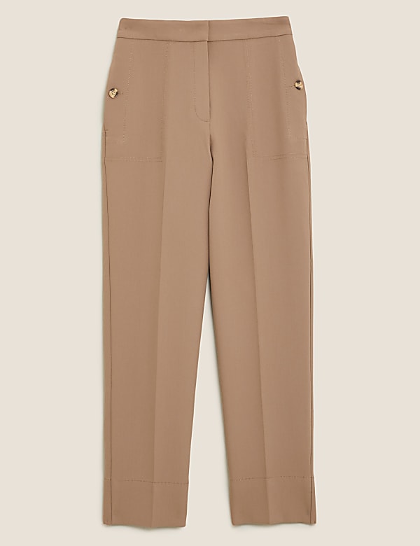 Evie Straight 7/8th Trousers - CZ