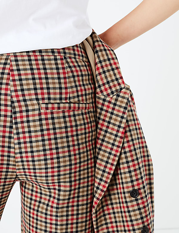 Evie Checked 7/8th Trousers