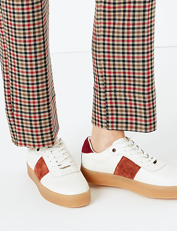 Evie Checked 7/8th Trousers