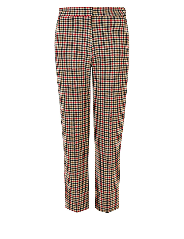 Evie Checked 7/8th Trousers