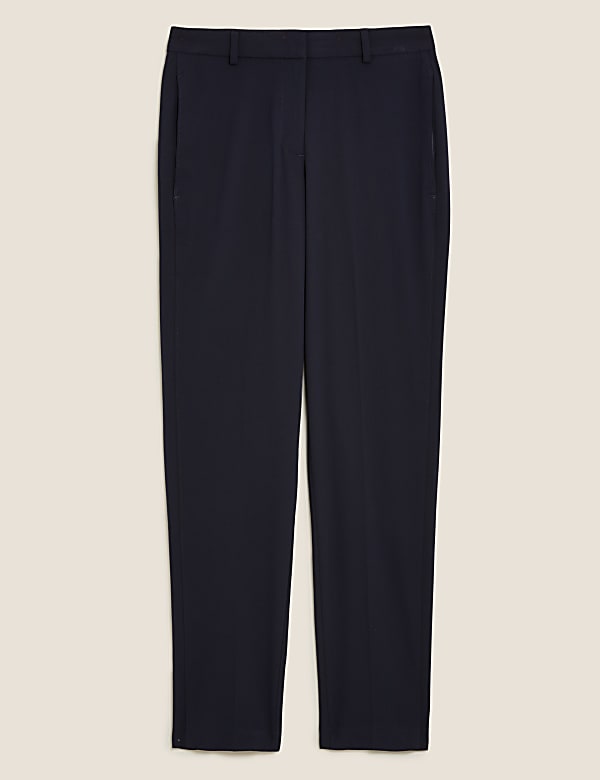 Slim Leg Ankle Grazer Trousers - AU