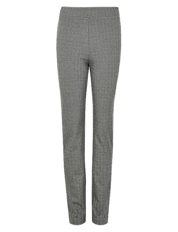 Jersey Slim Fit Ankle Grazer Trousers