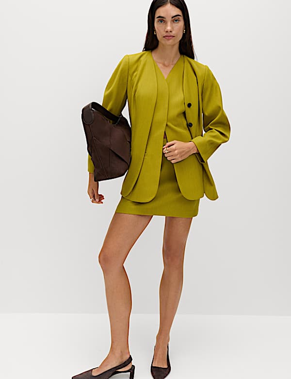 Straight Mini A-Line Skirt - EE