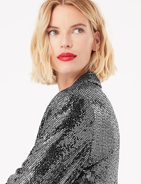 Sequin Blazer