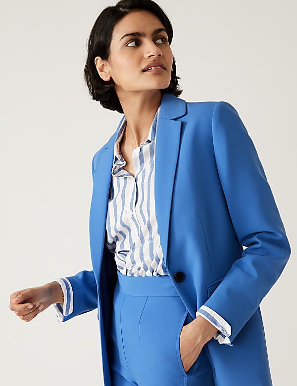 Tailored Single Breasted Blazer