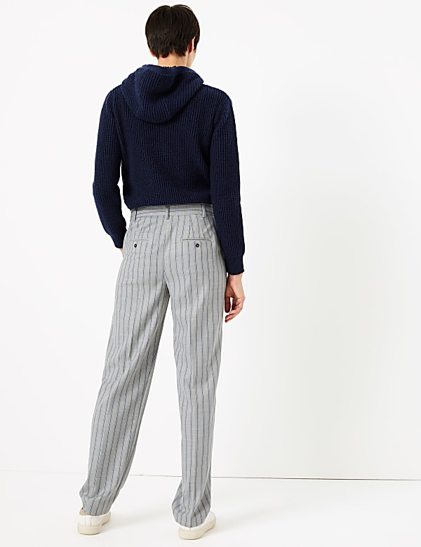 Freya Straight Striped Trousers
