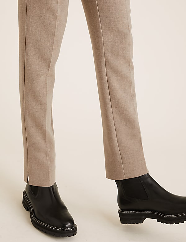 Mia Slim Crepe Ankle Grazer Trousers