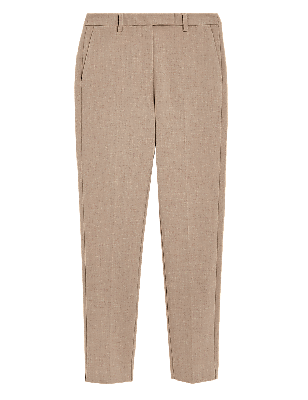Mia Slim Crepe Ankle Grazer Trousers