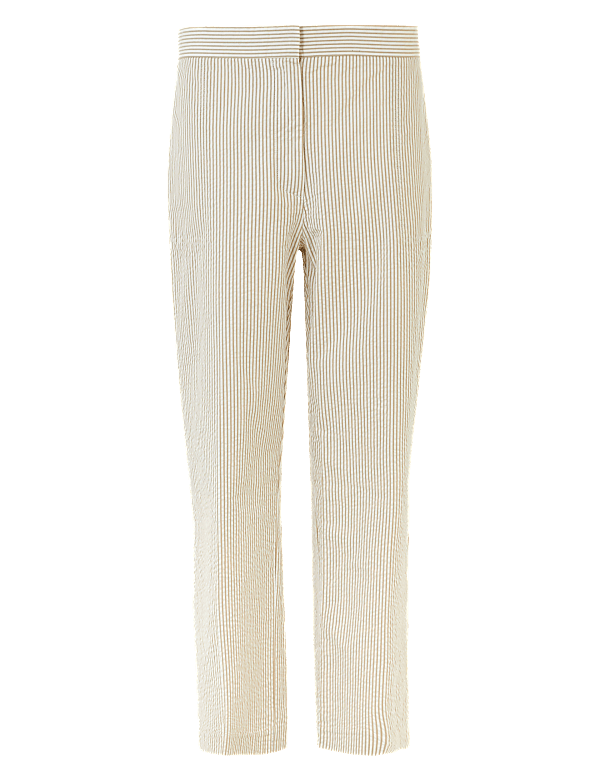 Evie Straight Leg Pure Cotton Trouser