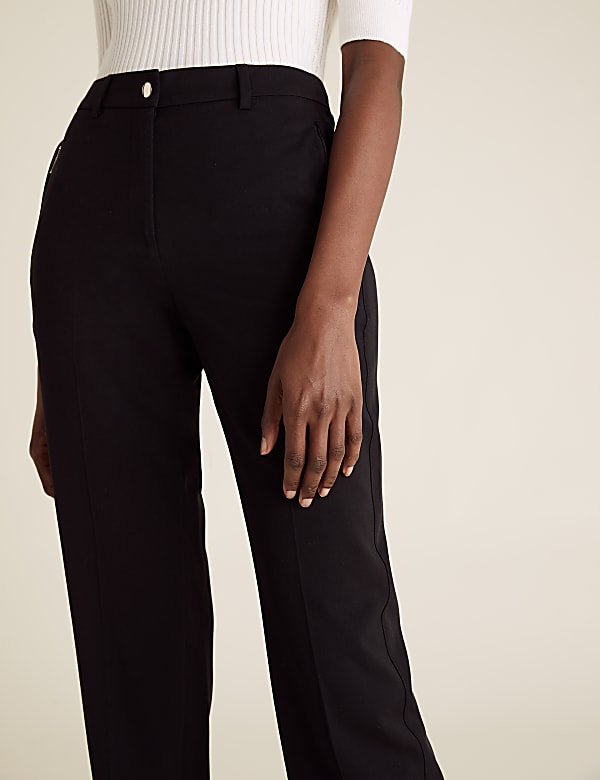 Straight Leg Trousers
