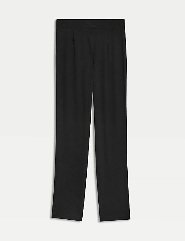 Jersey Slim Leg Ankle Grazer Trousers