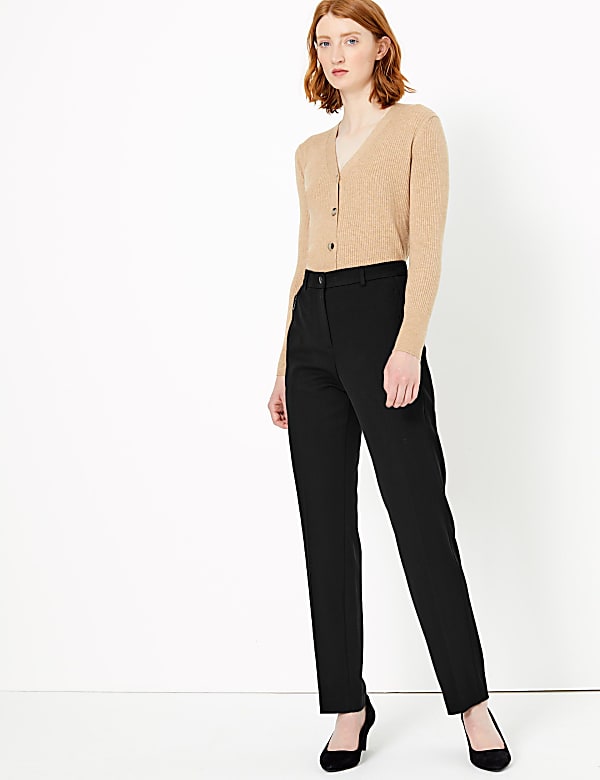 Womens trousers with zip pockets cheap