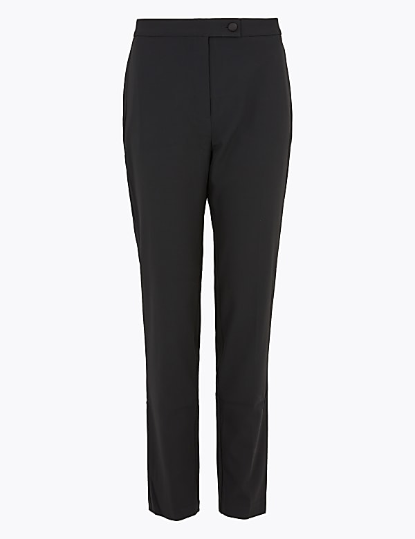 Mia Slim Tuxedo Ankle Grazer Trousers