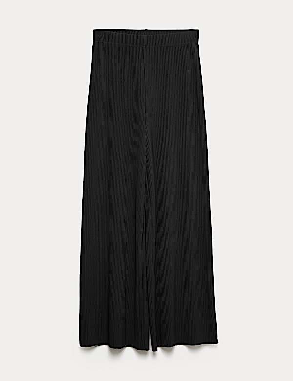 Plisse Elasticated Waist Trousers - CZ