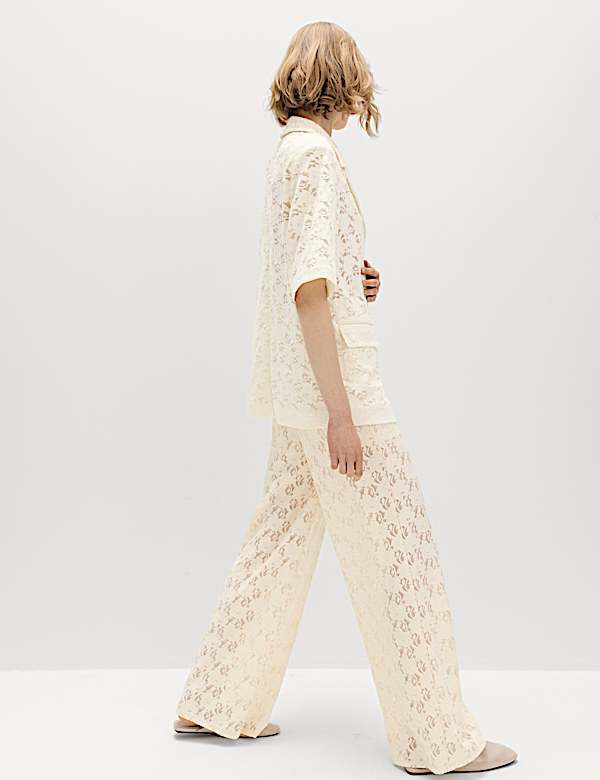 Lace Short Sleeve Jacket - EE