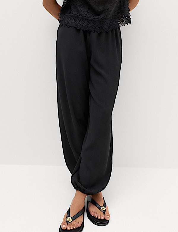 Relaxed Balloon Trousers - MX