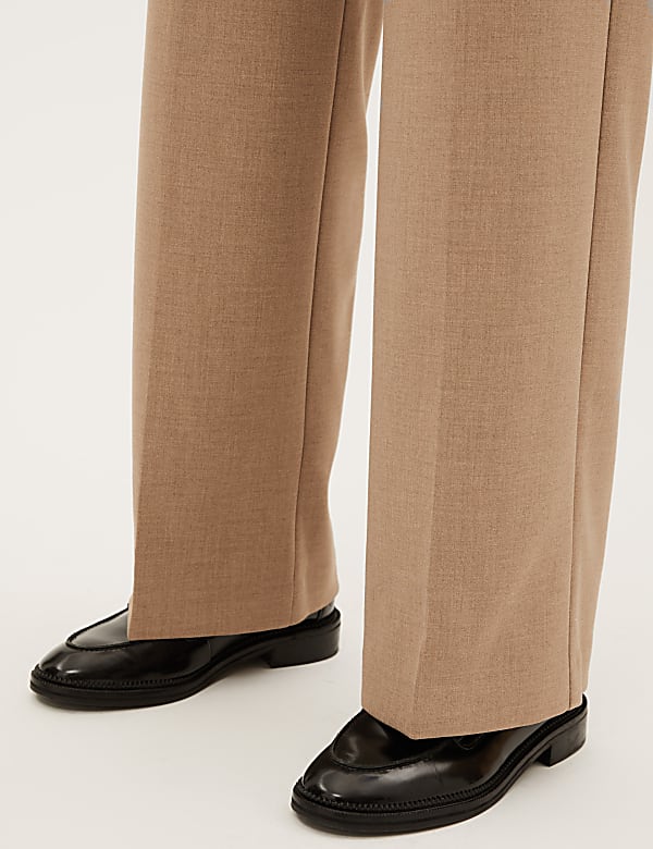Marl Wide Leg Trousers