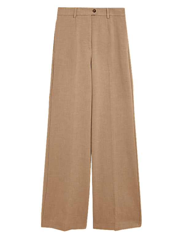 Marl Wide Leg Trousers