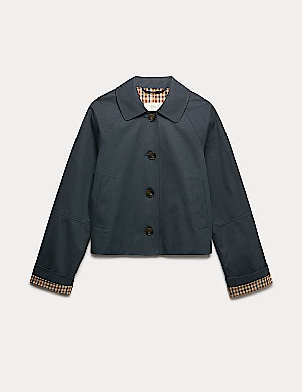 Pure Cotton Short Car Coat - NZ