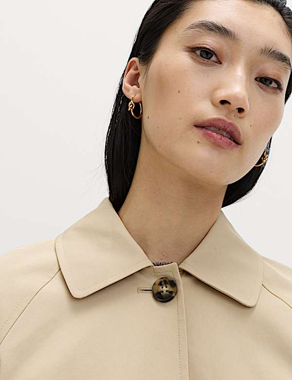 Pure Cotton Short Car Coat - PL