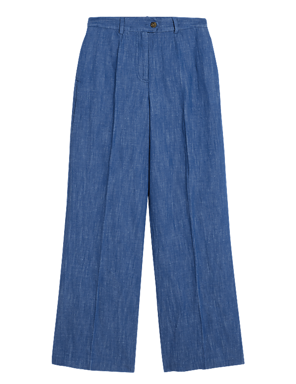 Cotton Mix Plain Regular Fit Palazzo