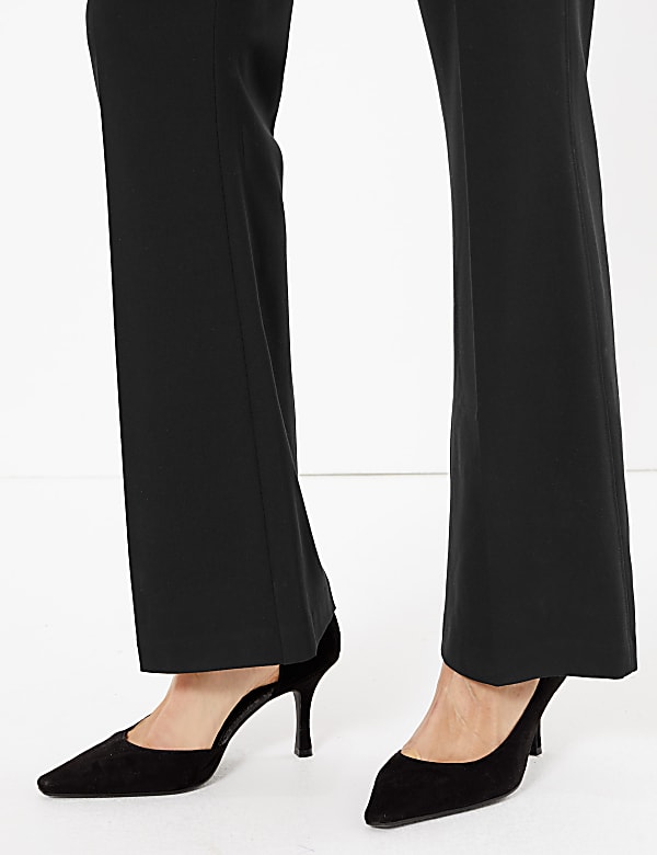 Slim Bootcut Trousers