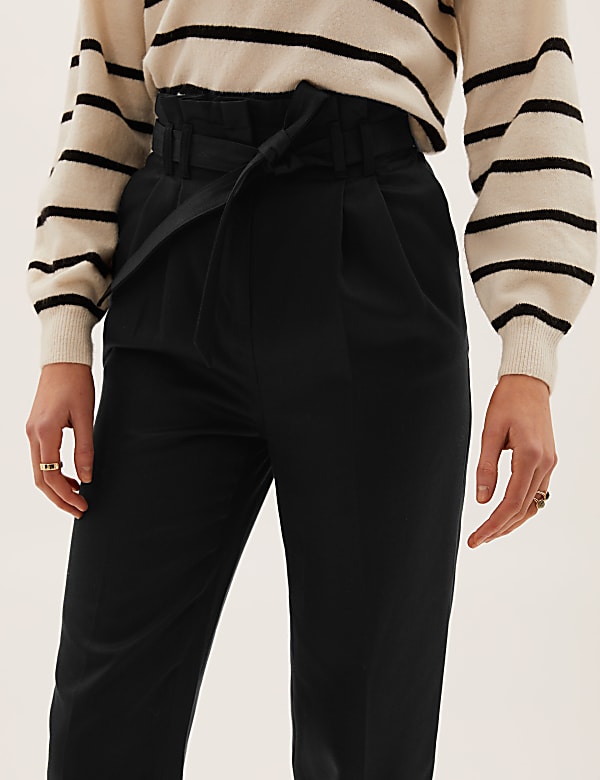 Pure Tencel™ Utility Tapered Trousers
