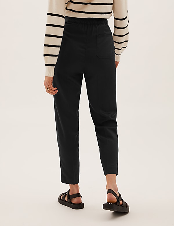 Pure Tencel™ Utility Tapered Trousers