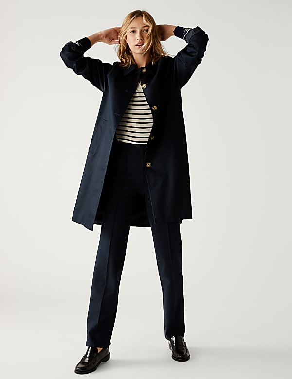 Jersey Straight Leg Trousers