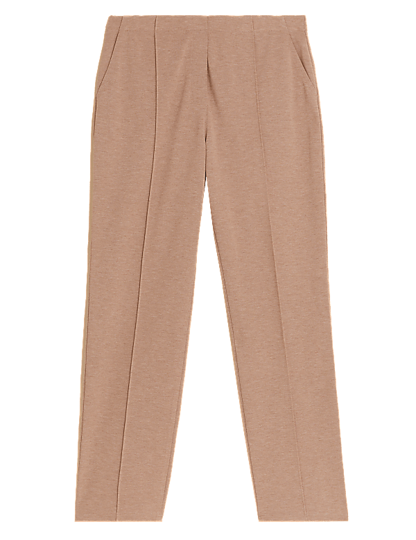Jersey Straight Leg Trousers