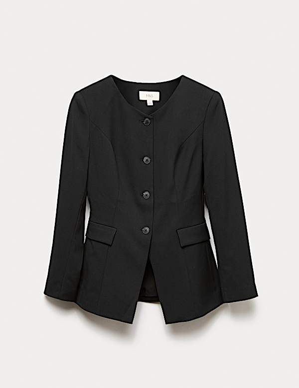 Collarless Jacket - GR