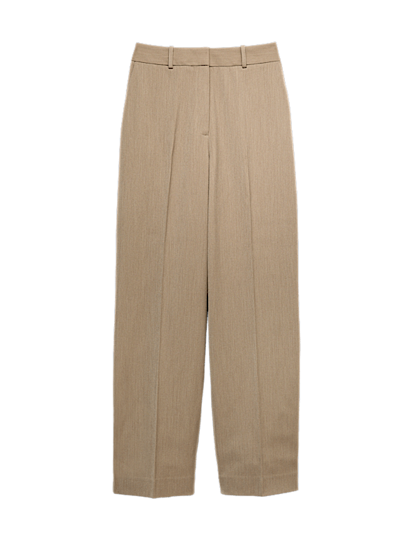 Relaxed Straight Leg Trousers