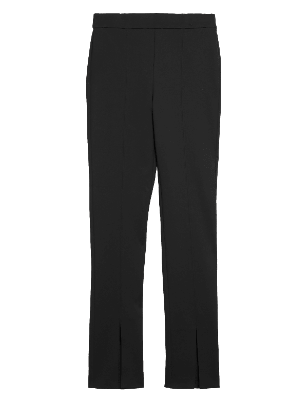 Split Front Skinny Trousers