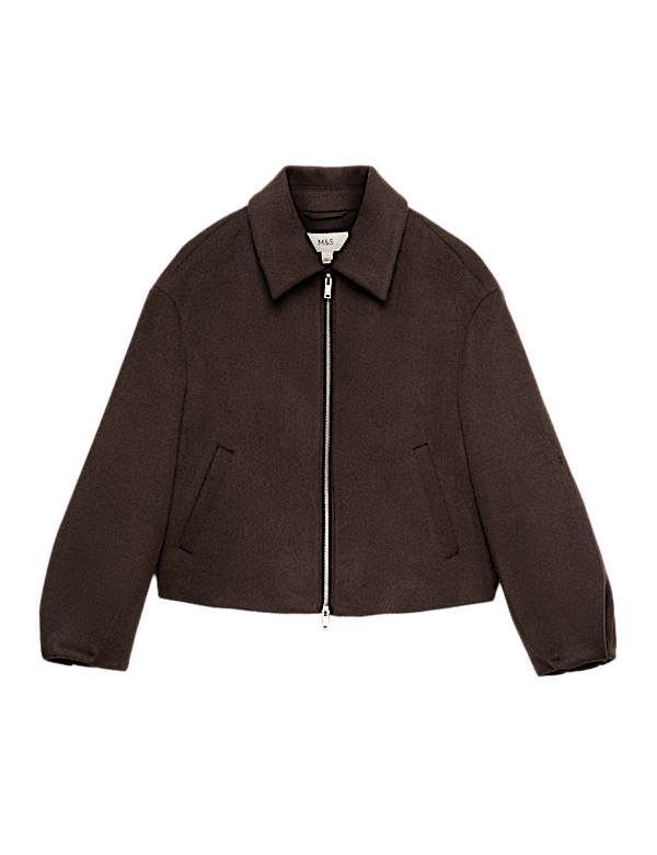 Short Bomber Jacket