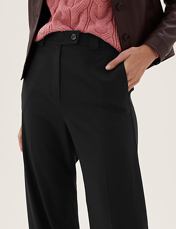 Tapered Ankle Grazer Trousers