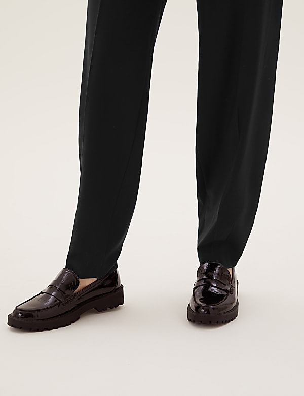 Tapered Ankle Grazer Trousers