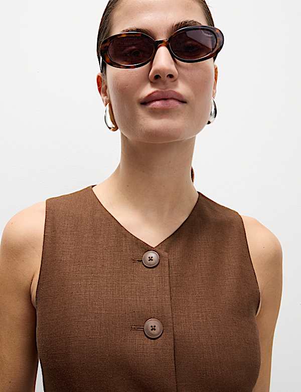 Linen Rich Waistcoat