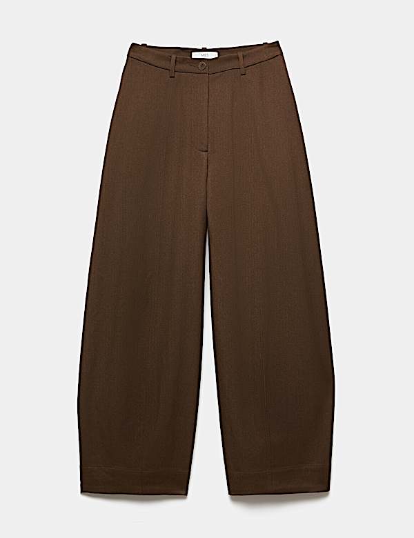 Barrel Leg Trousers - GR