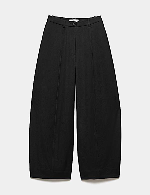 Barrel Leg Trousers - LU