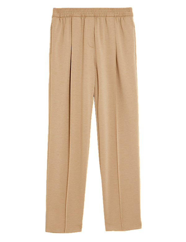 Jersey Tapered Ankle Grazer Trousers