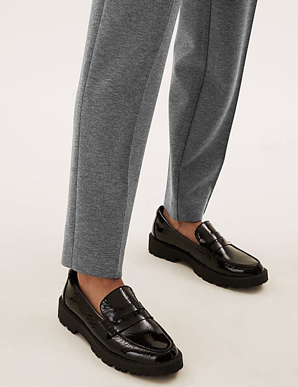 Jersey Tapered Ankle Grazer Trousers