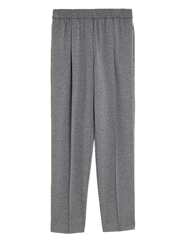 Jersey Tapered Ankle Grazer Trousers